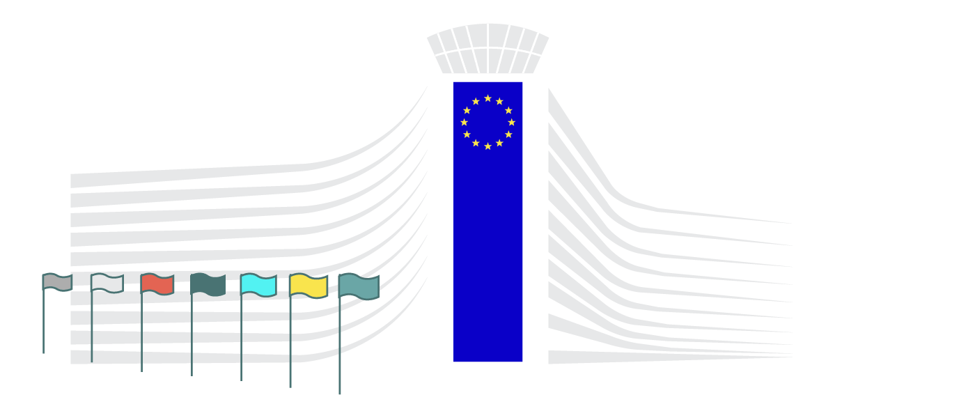 Iconographie symbolisant le parlement européen